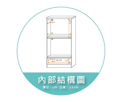 【金階塑鋼】NE6Q4D KD 電器櫃 內部結構圖